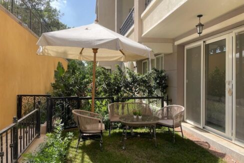 Modern Serviced Hotel Apartment By Access for rent in mivida avenue Garden area