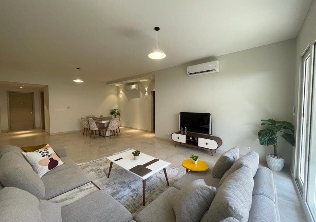 Modern Serviced Hotel Apartment By Access for rent in mivida avenue Reception