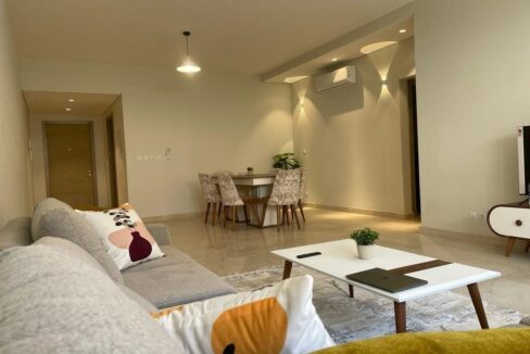 Modern Serviced Hotel Apartment By Access for rent in mivida avenue Reception